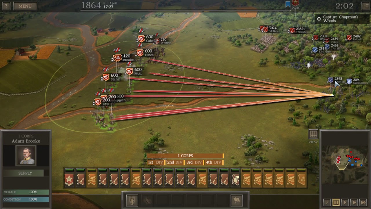 Ultimate General: Civil War Episode 25, The Battle of Mansfield