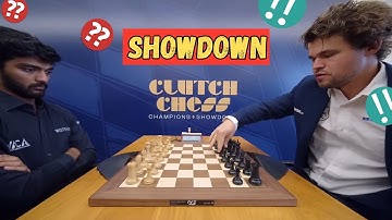 Magnus Carlsen vs Gukesh | Clutch Chess Champions Showdown 2025