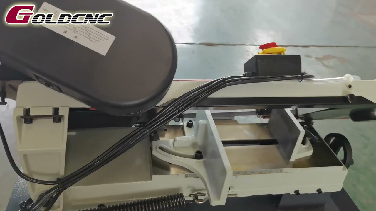 GD712 metal cutting band saw machine with easy operation