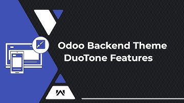 Odoo Backend Theme Duotone Features Video By Webkul