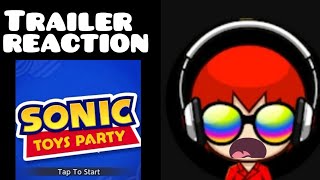 New Sonic Game Leaked! (Sonic Toys Party) Trailer Reaction