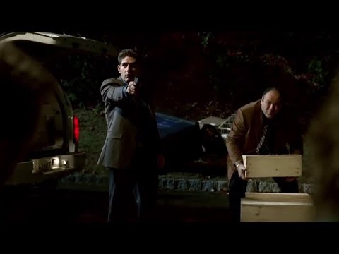 Tony And Christopher Are Robbing Wine Boxes - The Sopranos HD