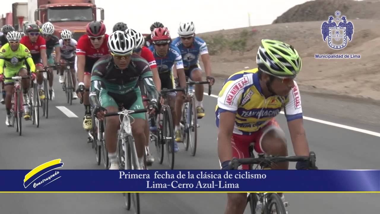 Se realizó La Clásica de Ciclismo Lima – Cerro Azul – Lima - YouTube