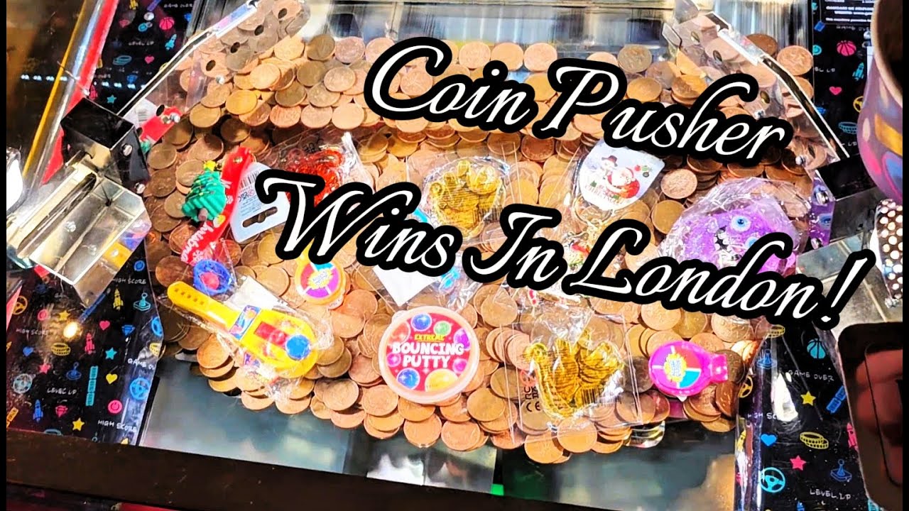 Выиграл рождественские призы у британского игрока в монетоприемник!