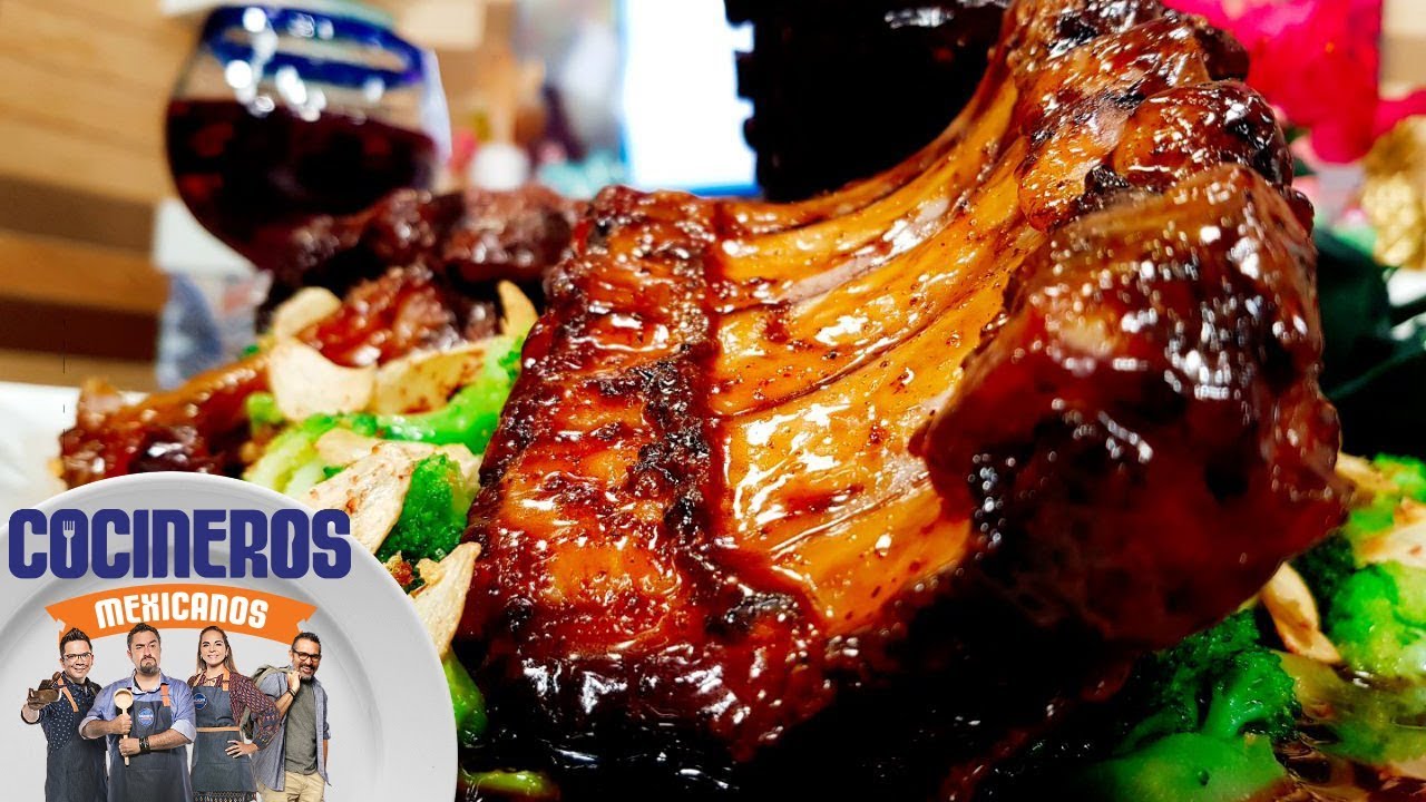 Receta: Costillar de cerdo a la jamaica | Cocineros Mexicanos