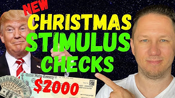 NEW Christmas Stimulus Checks Going Out Now! Low Income, Social Security & More