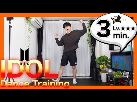 【BTSダイエット】IDOLダンストレーニングで楽しく脂肪燃焼エクササイズ♪