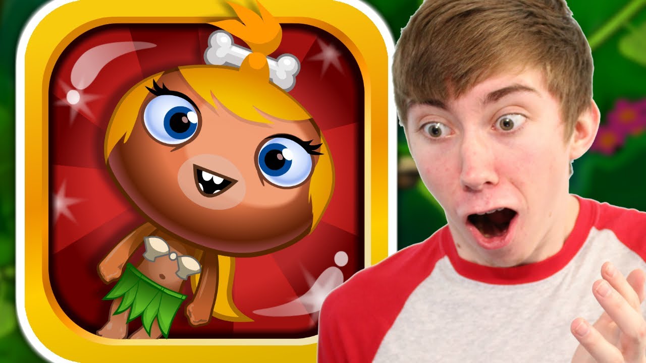 POCKET GOD OOGA JUMP (iPhone Gameplay Video) YouTube