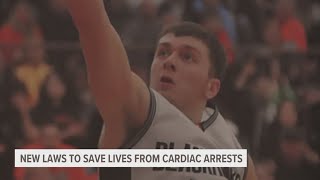 Organization created in memory of West MI athlete applauds new cardiac emergency laws for schools