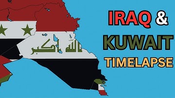 Iraq & Kuwait - Huge Scale World Flag Map [Part 14] [Minecraft]