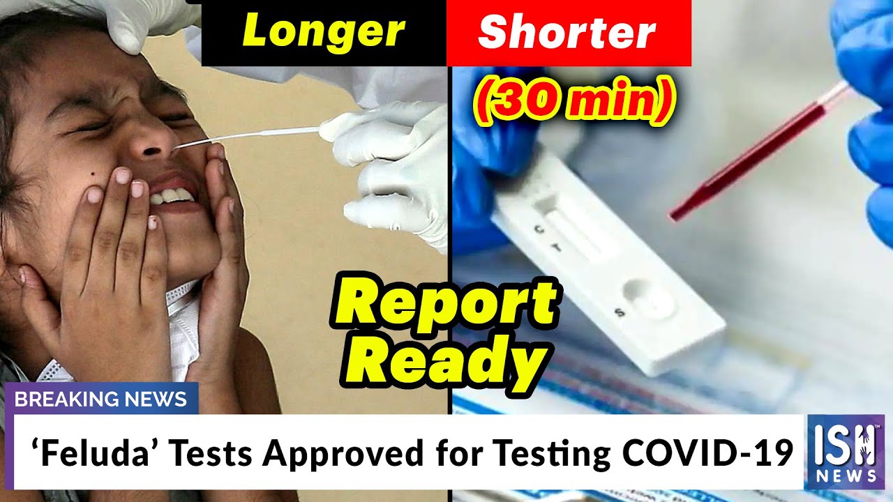  Feluda Tests Approved For Testing COVID 19 YouTube