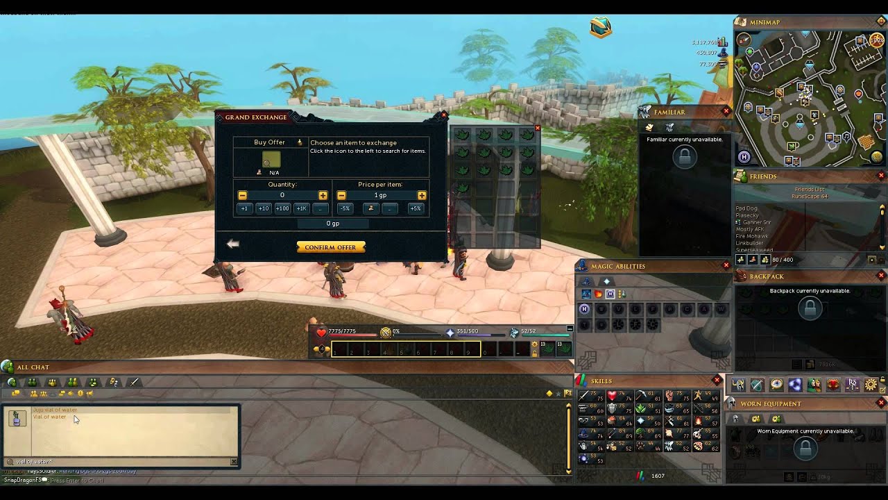 RS3 Money making Unfinished Potions YouTube
