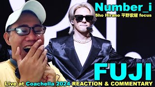Number_i Sho Hirano 平野紫耀 focus - FUJI - COACHELLA 2024 REACTION