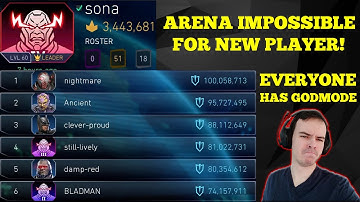 Arena Is Impossible For New Players! God Mode Users Destroy The Arena System! Injustice 2 Mobile