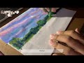 Soft Pastel Landscape Painting (Monet Inspired) 🌸 | Relaxing Draw With Me