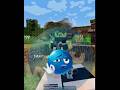 Senpai Rocked Ayaz Shocked 😦 | DarkvidZ #senpaiSpider #minecraft shorts