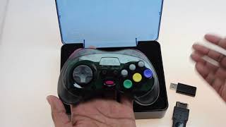 The Best Sega Saturn Wireless Controller by Retro-bit with Original and USB Receiver Retro Bit Sega Saturn 2 4ghz Wireless Pro Controller
