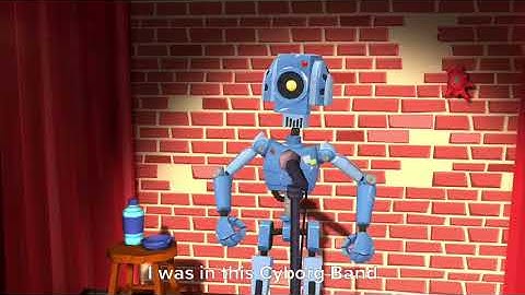 Robot Dad Joke #dadjoke #plotagon