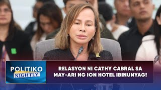 Relasyon Ni Cathy Cabral Sa Mayari Ng Ion Hotel Ibinunyag