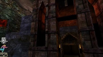 Unreal castle flyby (high resolution textures)