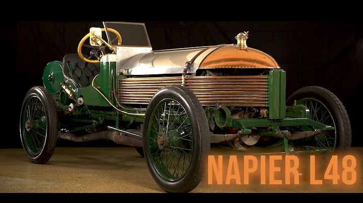 1904 Napier L48 - Masterpiece of Edwardian motor car racing design. A monster 15 Litre engine