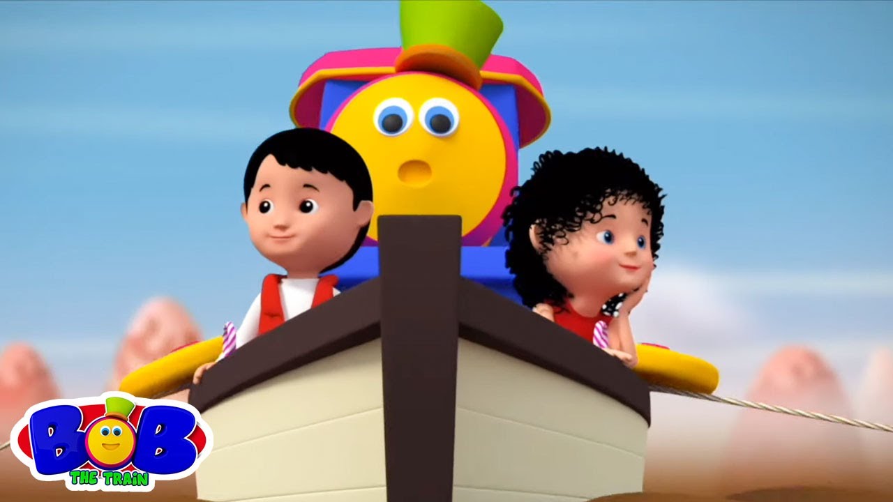 ⁣صف صف صف القارب الخاص بك + المزيد من الفيديو التعليمي للأطفال