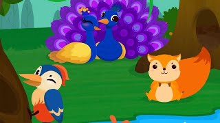 Baby Panda's Friends of the Forest & Drawing Board - BabyBus Game screenshot 2