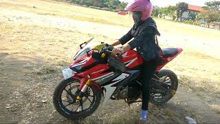 Belajar motor CBR 150R