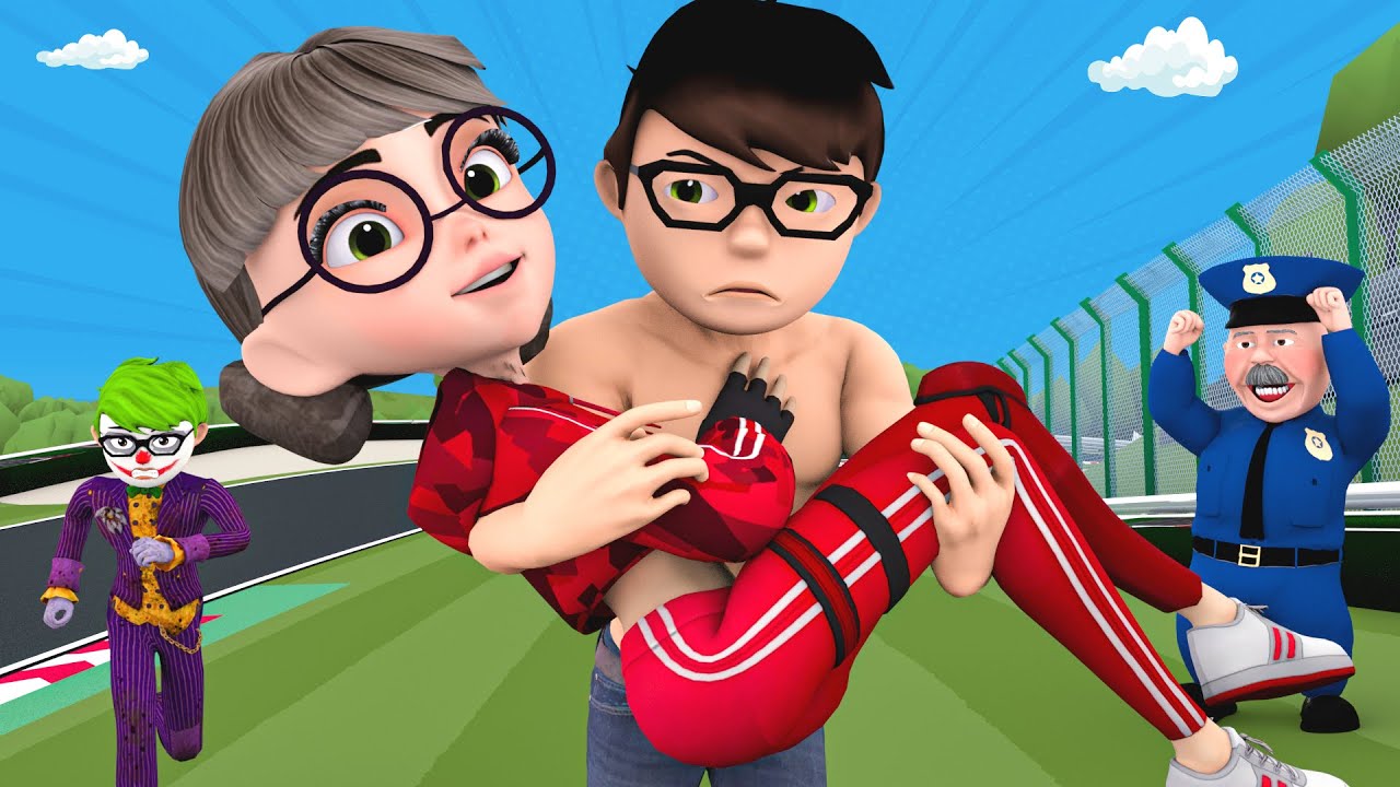 Nick dad. Nick Scary teacher. Scary teacher 3d Nick and tani. Nick good became Police Hero and Prison father - Scary teacher 3d fun animation. Nick and tani.