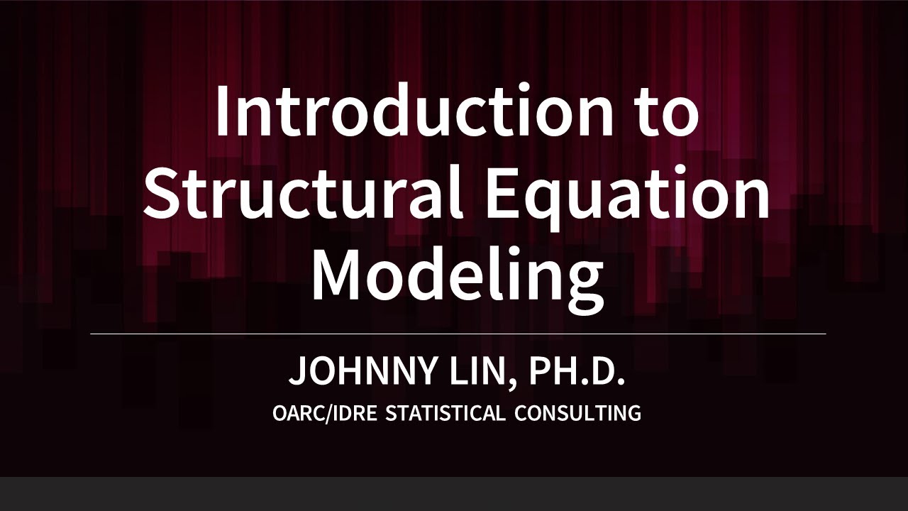 thesis structural equation modeling