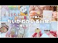 【ちいかわ＊開封】仕事後に癒されるアラサー女子たち👭｜100均｜しまむら｜ゆうえんち🎪グッズ購入｜オタ友からのサプライズに感激🎁💐 ⟦VLOG ⟧