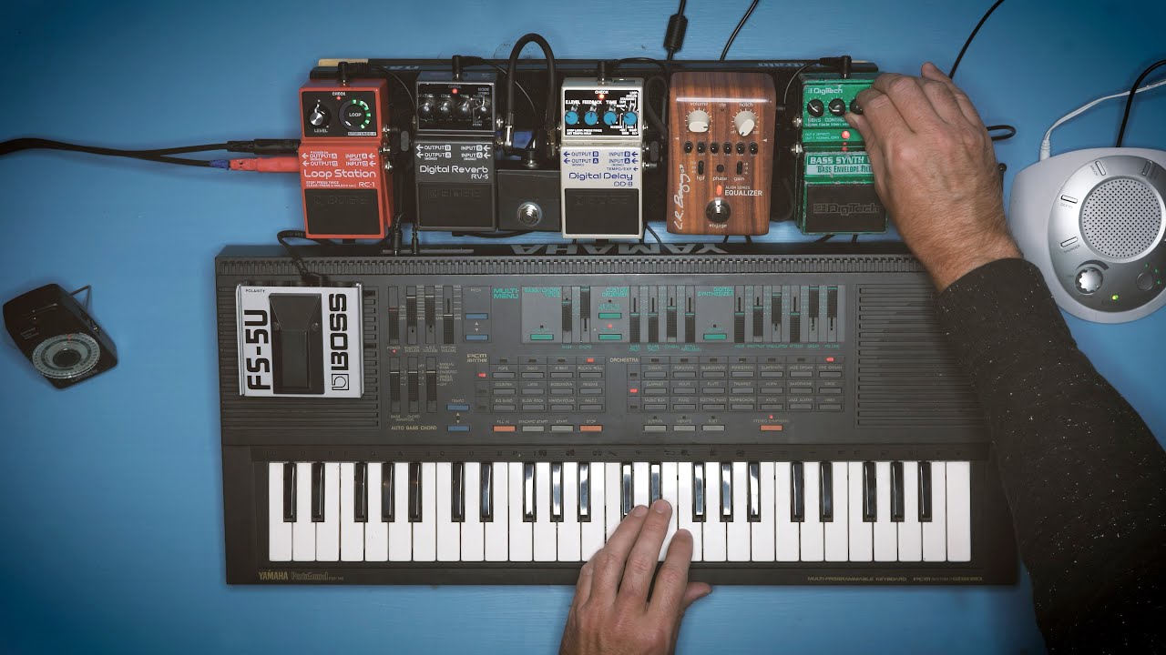 Machine Noise” Lo-fi jam with the Yamaha PSS-560 - YouTube