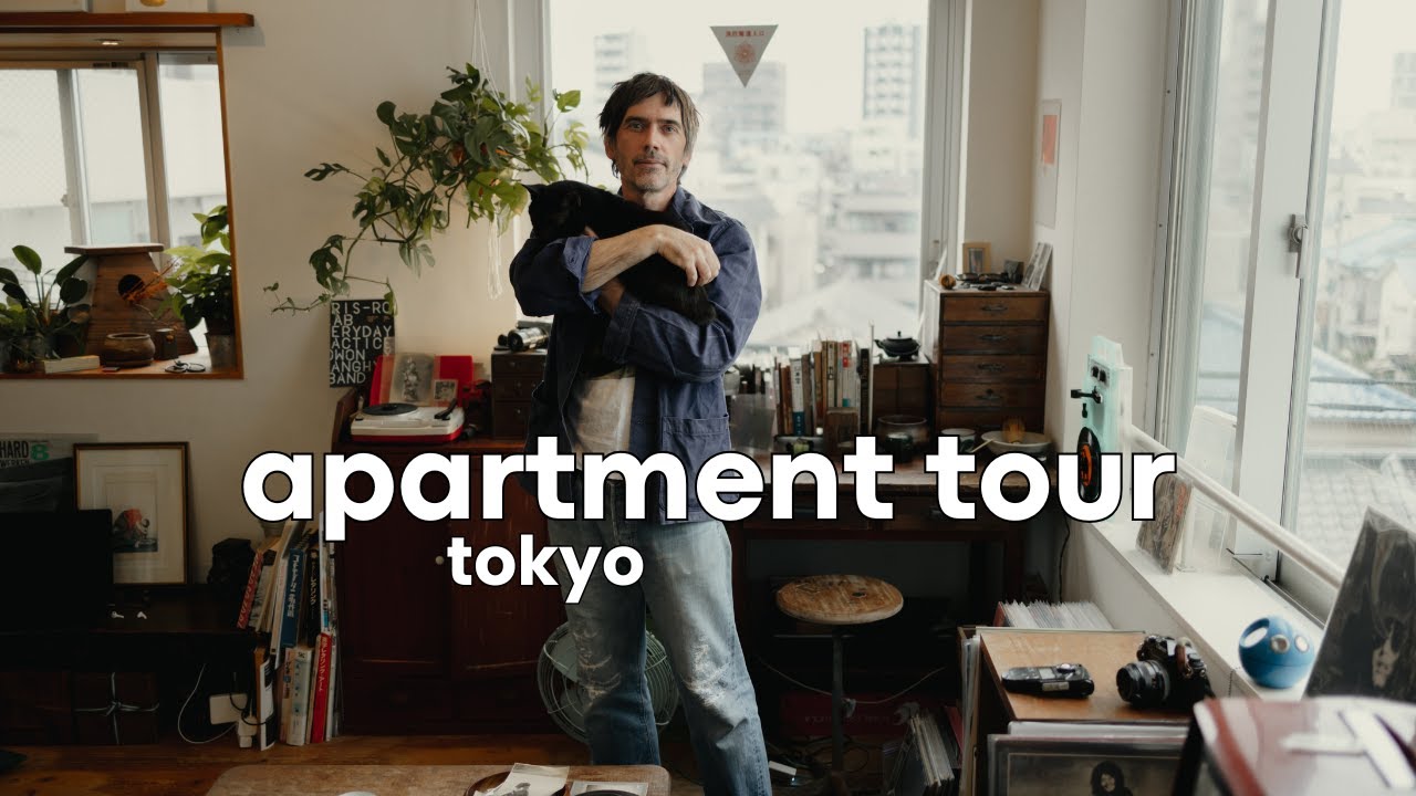 At Home in Tokyo | Tiny Tokyo Apartment Tour for Vintage Lovers