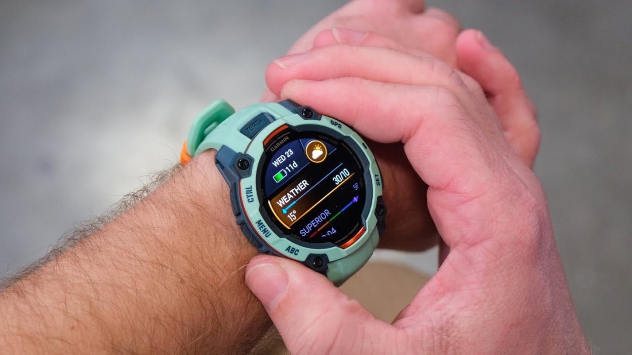 ゆめぞうGarmin INSTINCT 3 Garmin Instinct 3 45mm AMOLED GPS Smartwatch | Rugged & Durable