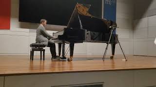 Emre Köseoğlu, ITU MIAM 2nd Masters piano performance recital