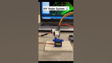 DIY Radar System using Ultrasonic Sensor and Arduino #stemeducation  #scienceproject  #diyprojects