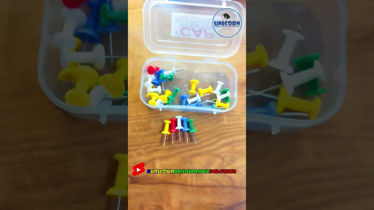 Cap Push Pins | ₹50 | Stationary #shorts #stationary