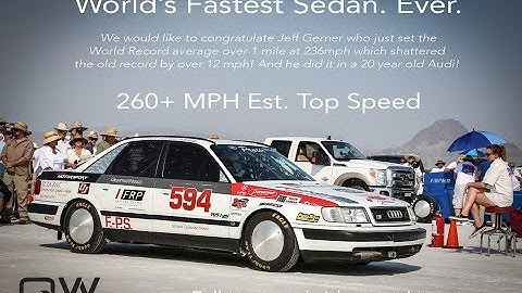 What is the fastest audi sedan