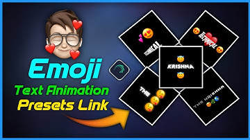 Alight motion emoji effect xml | alight motion text presets