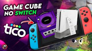 Como Jogar GAMECUBE e WII no NINTENDO SWITCH! Tutorial TICO Passo a Passo