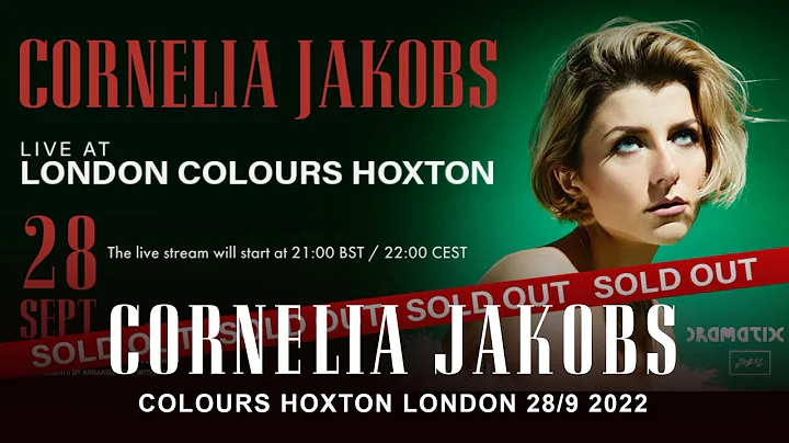 Cornelia Jakobs LIVE at Colours Hoxton in London 2...