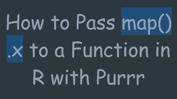 How to Pass map() .x to a Function in R with Purrr