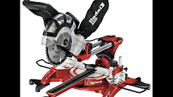 Scie A Onglet Einhell Tc Sm 2131 Dual Youtube