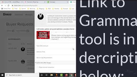 Send Effective Buyer Requests to Get Orders on Fiverr! 720pp
