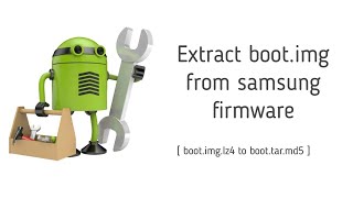 How to extract boot.img from samsung firmware