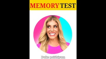 memory test challenge #shrots #video