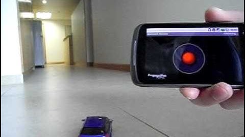 Android Nexus One Bluetooth Remote Control Toy