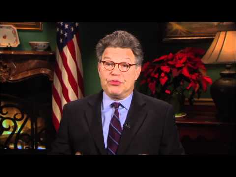 Sen. Franken Wishing You A Happy Holiday