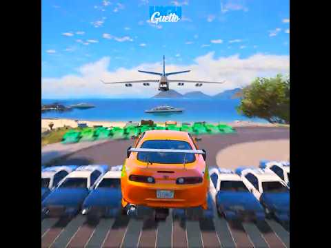 The Supra Exploded While Escaping The Ship Toyota Supra Bmw Porsche Car Shorts Gta