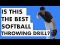 Softball Throwing Drills - The Lawnmower Drill